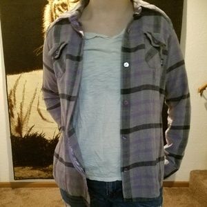Purple Vans Flannel